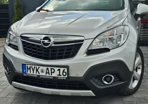 Opel Mokka cena 47900 przebieg: 160000, rok produkcji 2014 z Brzozów małe 704